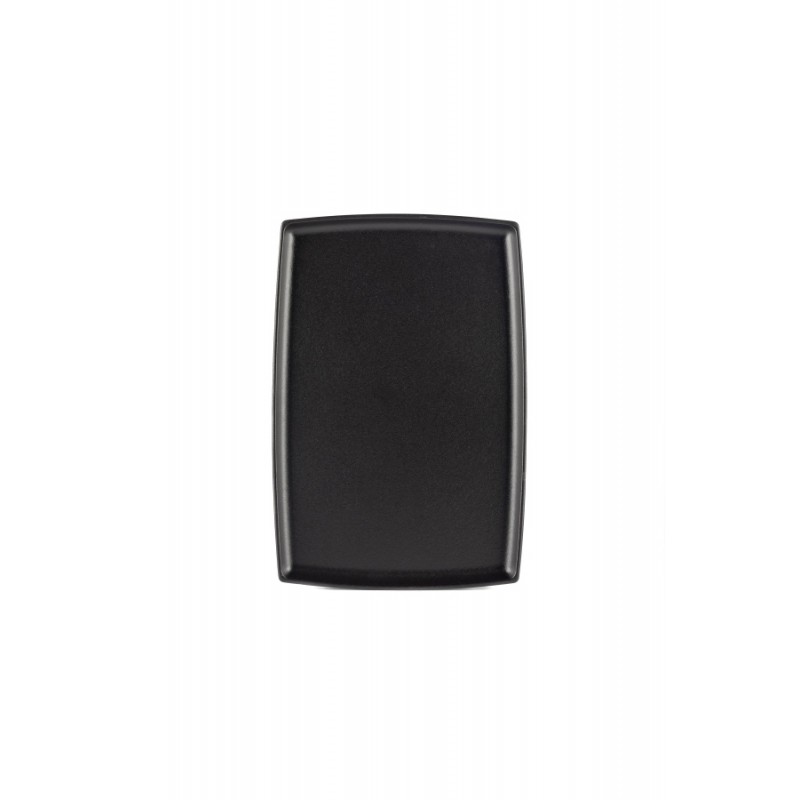 Rektangulær serveringsplade i støbejern Solagio, 21x31cm - Sort støbejerns køkkengrej