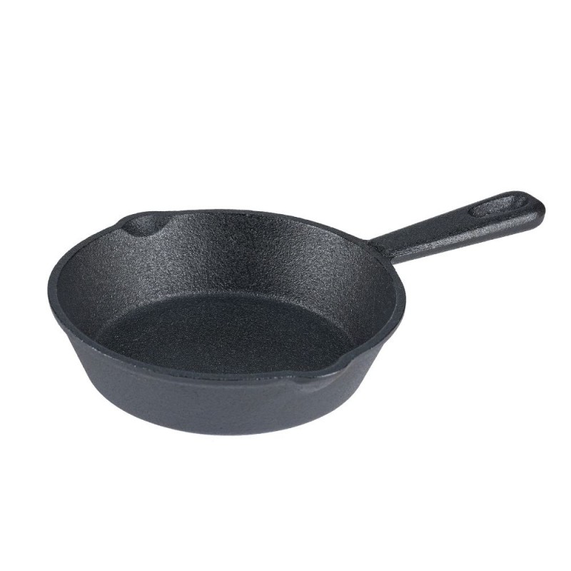 Støbejernspande kompakt stegepande, Ф16 - 