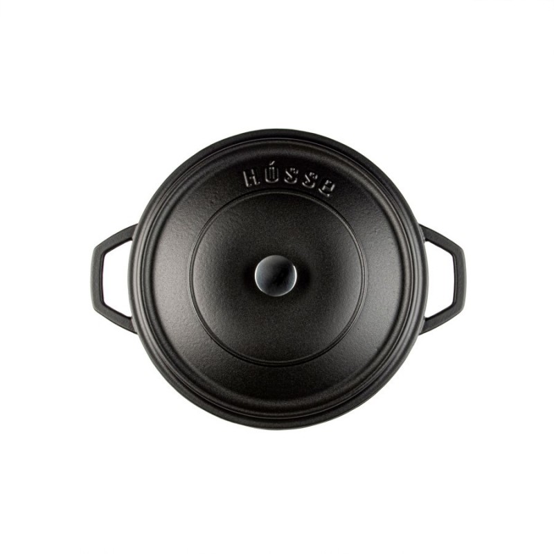 Dyb støbejernsgryde Hosse, Black Onyx, Ф28 | Støbejernsgryde |  |