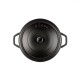 Dyb støbejernsgryde Hosse, Black Onyx, Ф28 | Støbejernsgryde |  |