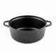 Dyb støbejernsgryde Hosse, Black Onyx, Ф28 | Støbejernsgryde |  |