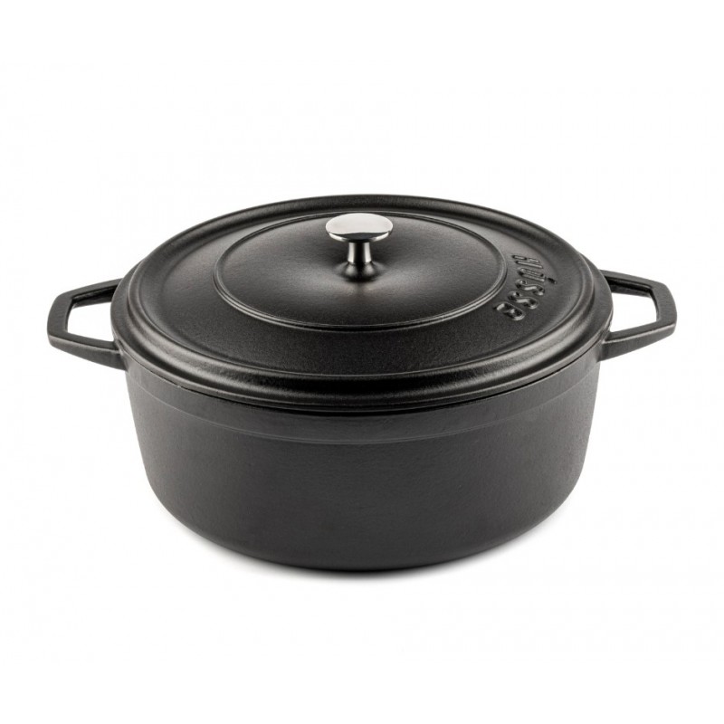 Dyb støbejernsgryde Solagio, Black Onyx, Ф28 - Støbejernsgryde