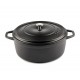 Dyb støbejernsgryde Hosse, Black Onyx, Ф28 | Støbejernsgryde |  |