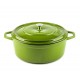 Dyb støbejernsgryde Hosse, Bamboo, Ф28 | Støbejernsgryde |  |