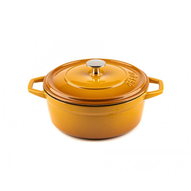 Dyb støbejernsgryde Solagio, Dijon, Ф20 - Støbejernsgryde