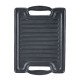 Dobbeltsidet støbejernsgrillplade, 36x25 cm | Støbejernsplade |  |