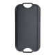 Dobbeltsidet støbejernsgrillplade, 51x26 cm | Støbejernsplade |  |