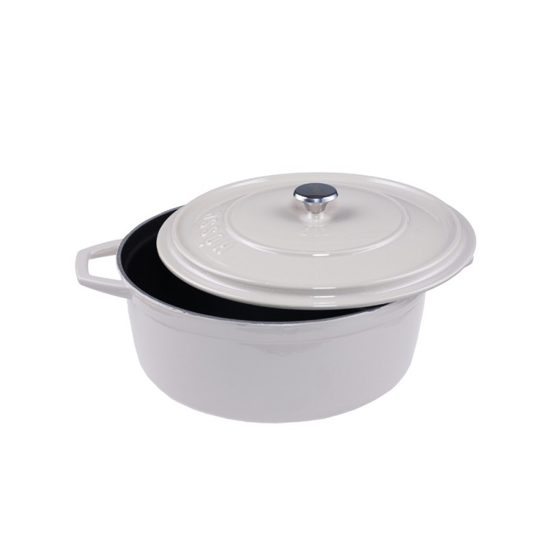 Dyb støbejernsgryde Solagio, Ivory, Ф20 - Støbejernsgryde