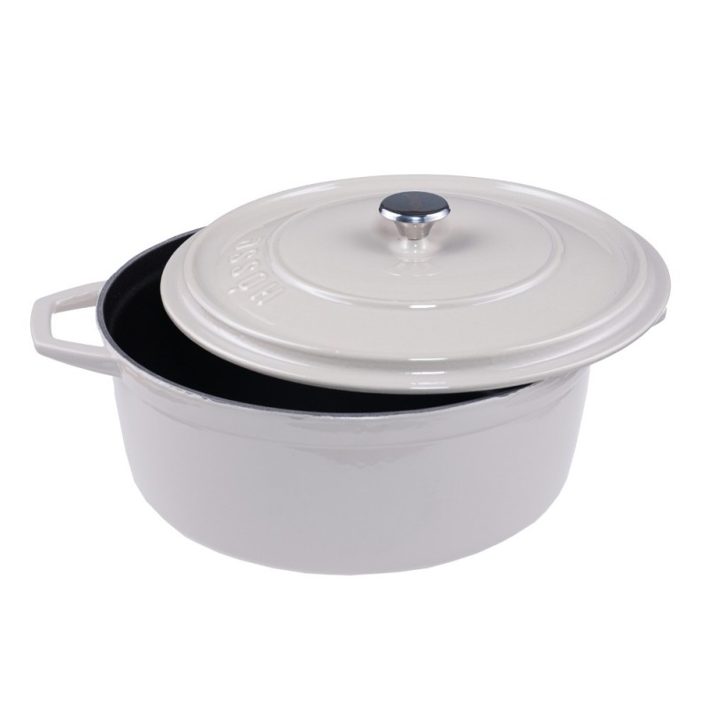 Dyb støbejernsgryde Solagio, Ivory, Ф28 - Støbejernsgryde