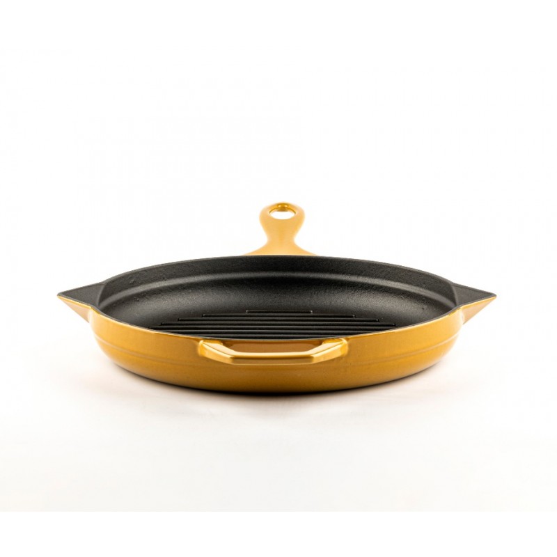 Emaljeret støbejernspande til grill Hosse, Dijon, Ф24cm | Støbejernspande til grill | Støbejernspande |
