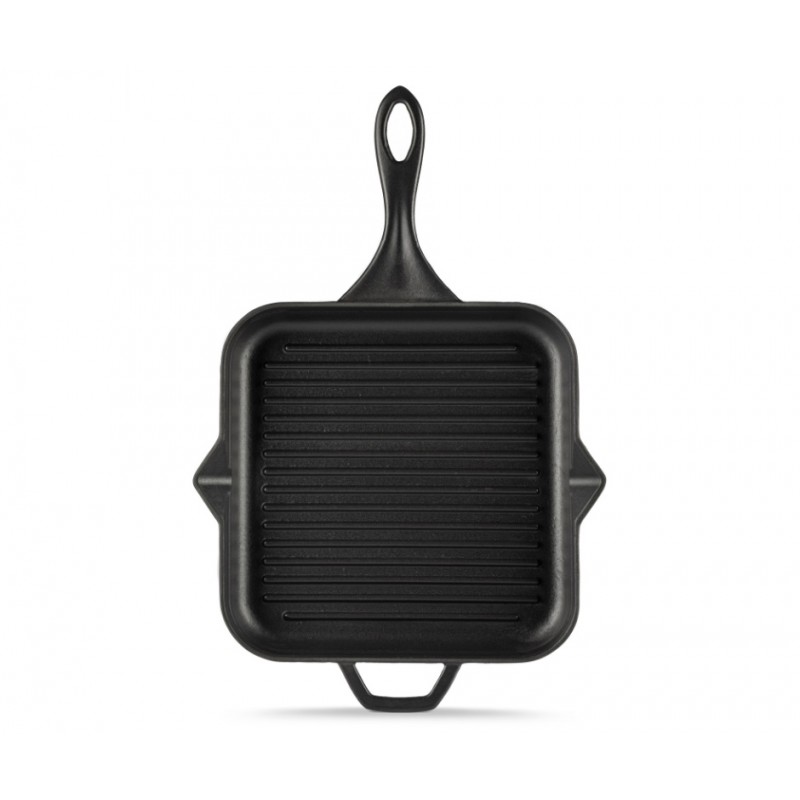 Emaljeret støbejernspande til grill Solagio, Black Onyx, 28x28cm - Alle produkter