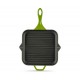 Emaljeret støbejernspande til grill Hosse, Bamboo, 28x28cm | Støbejernspande til grill | Støbejernspande |